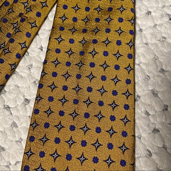 HICKEY FREEMAN Custom Tie 100%Silk NEW Embroidered - Picture 4 of 11